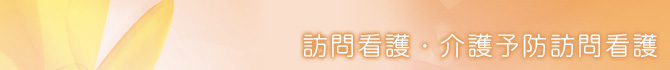 訪問看護・介護予防訪問看護